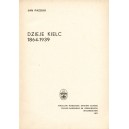 PAZDUR Jan, Dzieje Kielc 1864-1939